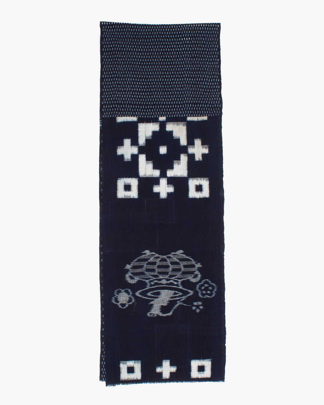Kiriko Original Scarf, Patched Boro, Indigo, 59