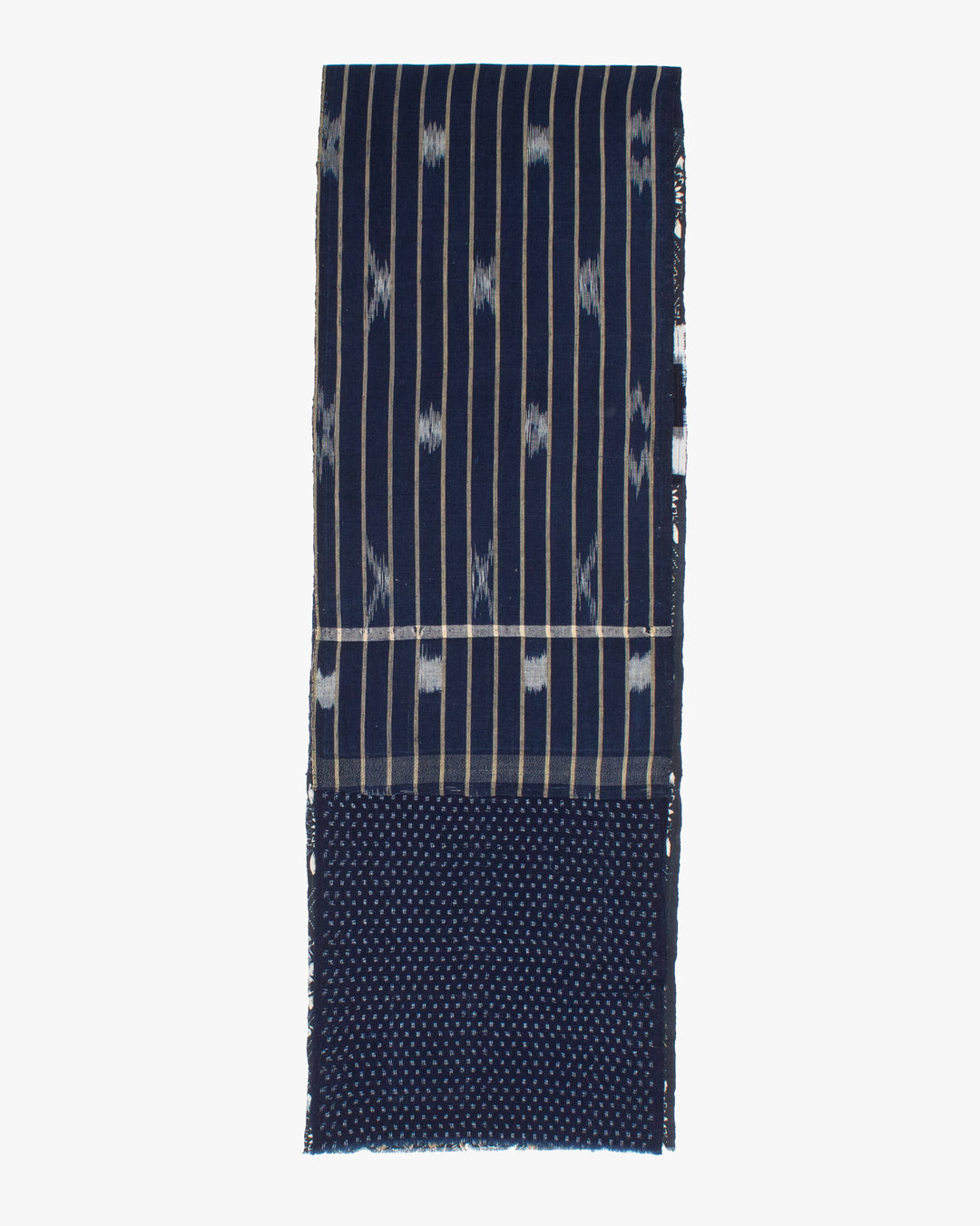 Kiriko Original Scarf, Patched Boro, Indigo, 58