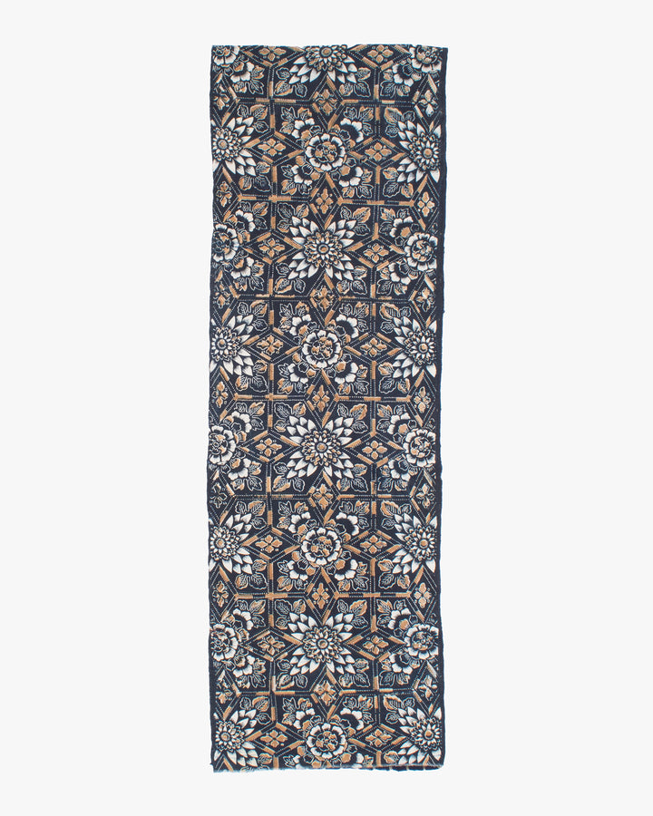 Kiriko Original Scarf, Patched Boro, Indigo, 57