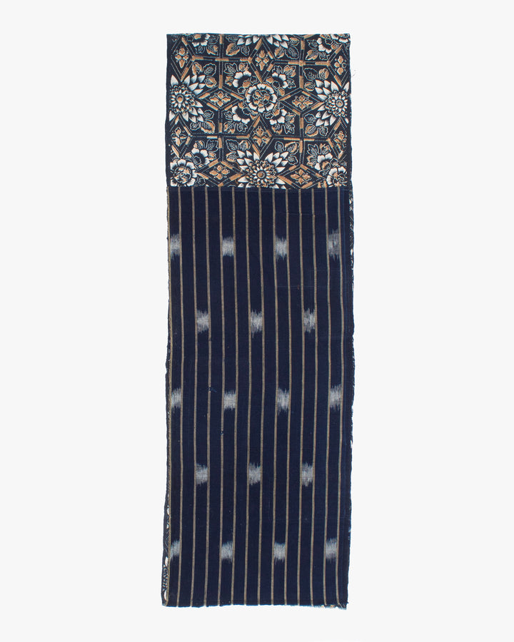 Kiriko Original Scarf, Patched Boro, Indigo, 57