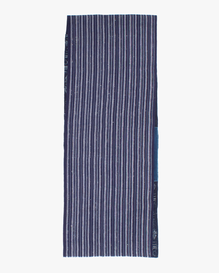 Kiriko Original Scarf, Patched Boro, Indigo, 55