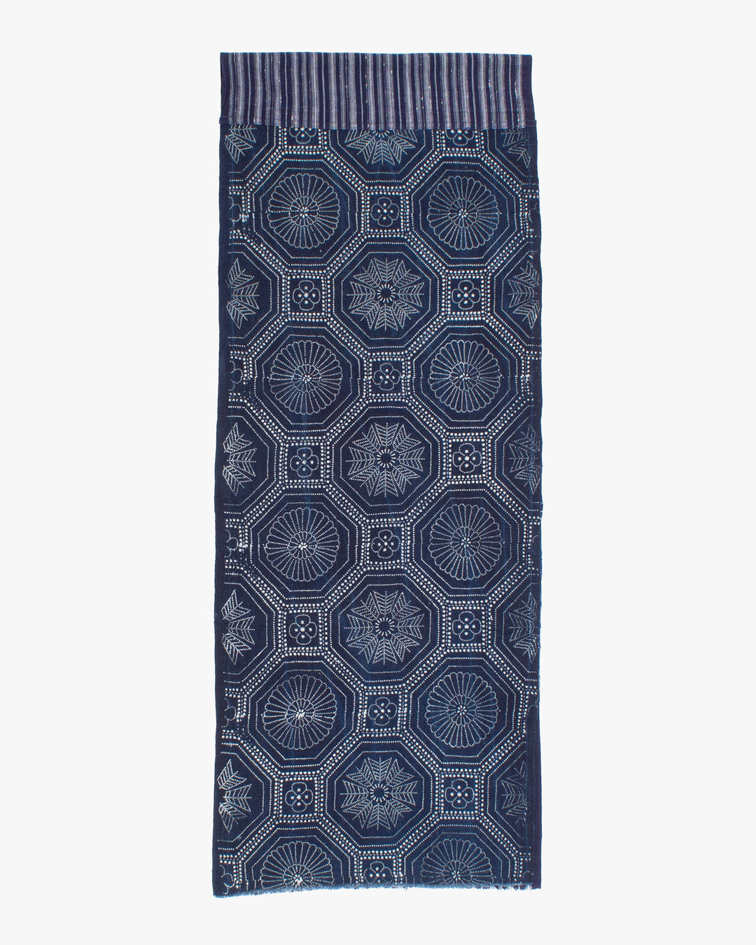 Kiriko Original Scarf, Patched Boro, Indigo, 55