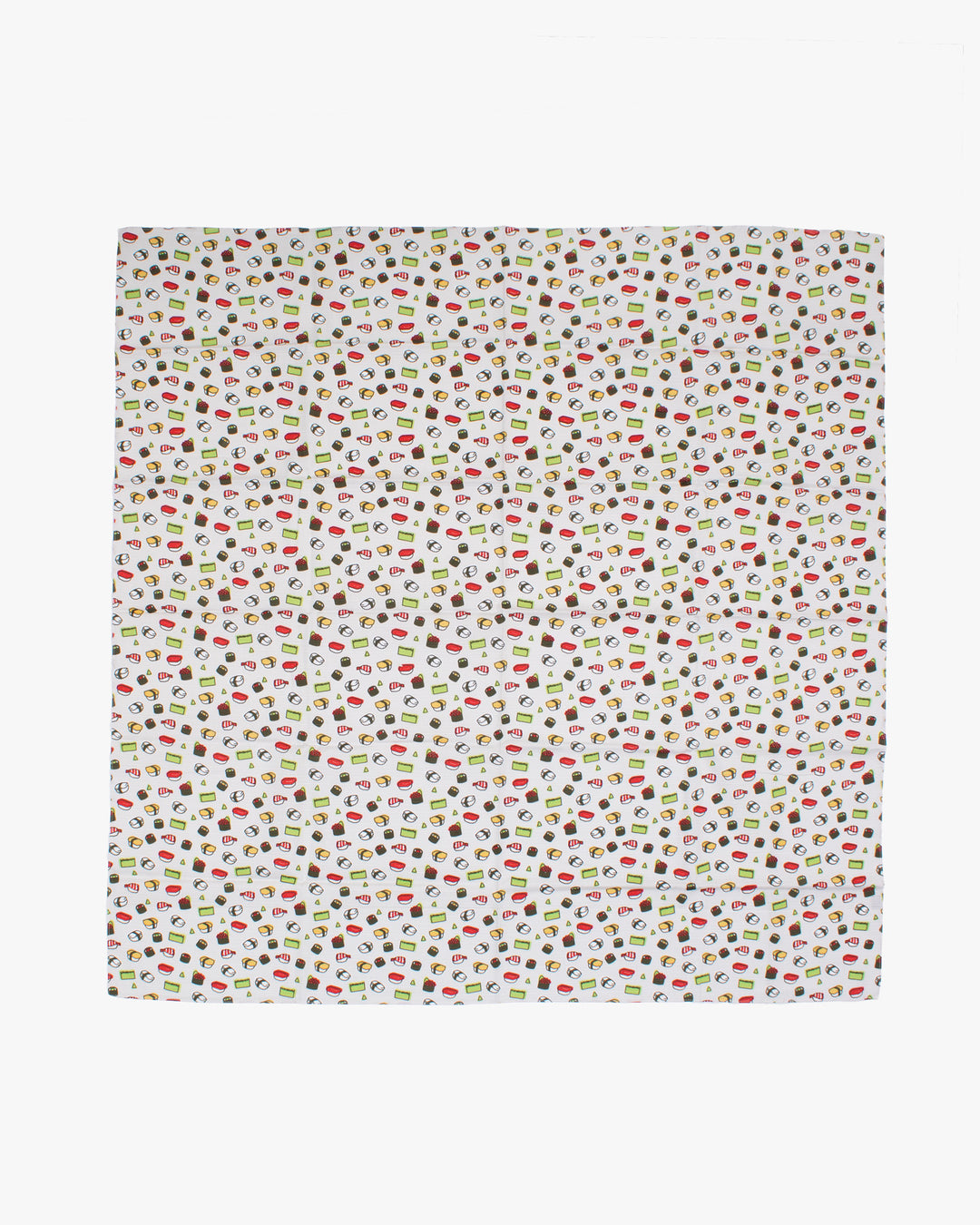 PrairieDog, Furoshiki, Sushi, Off-White, 39" x 39"