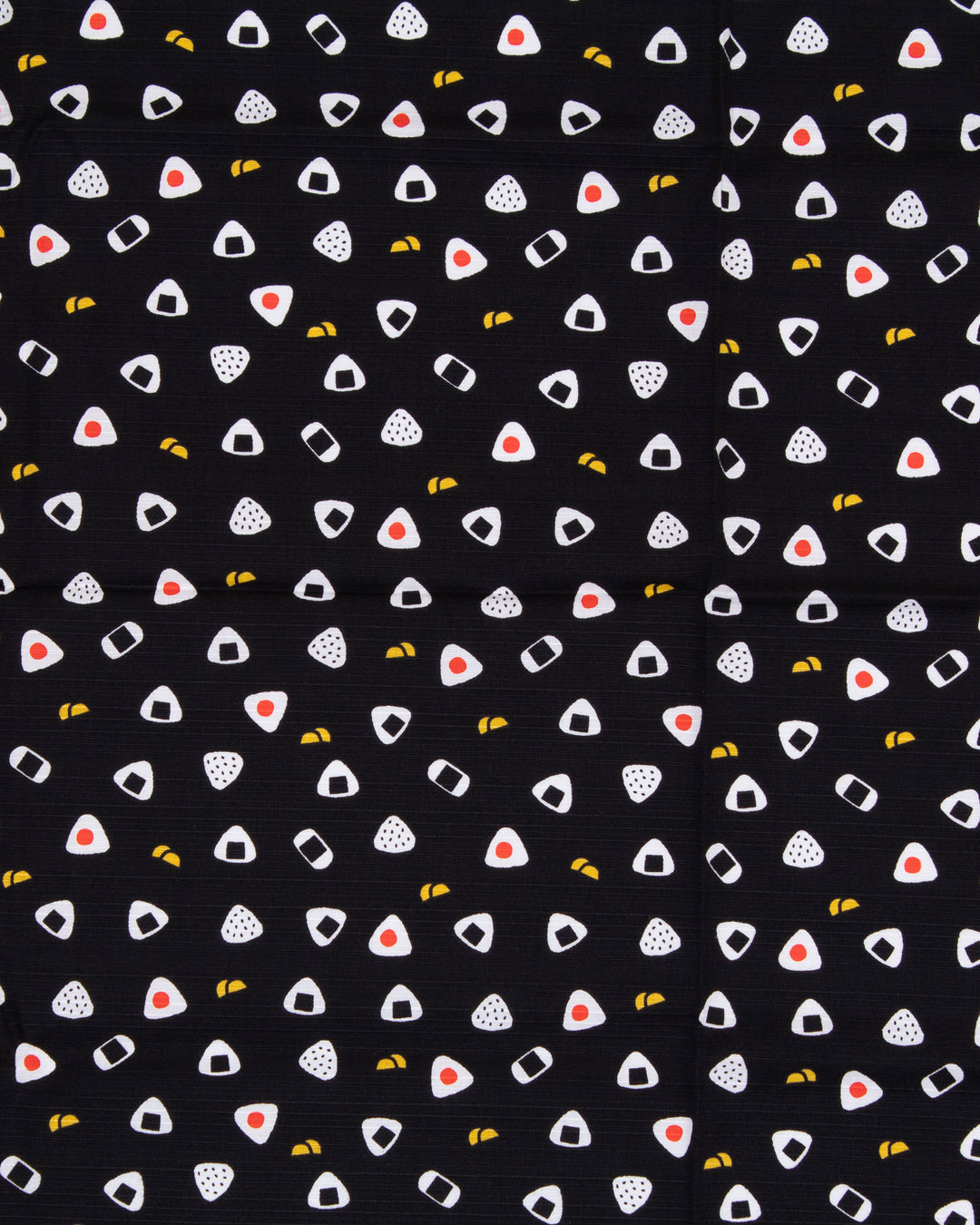 PrairieDog, Furoshiki, Onigiri, Black, 39" x 39"