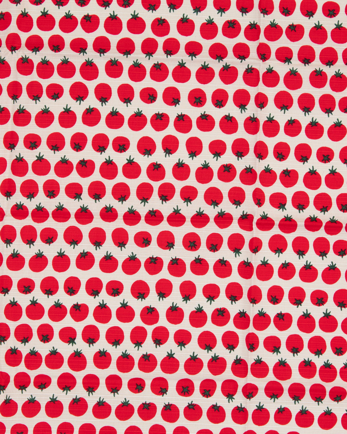 PrairieDog, Furoshiki, Tomato, Off-White, 39" x 39"