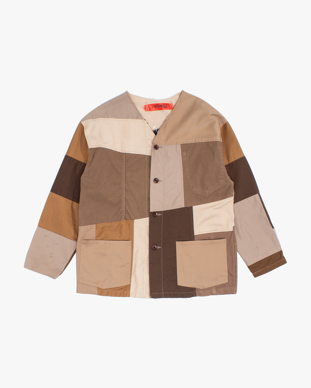 Japanese Repro Jacket, L, John Bull, Tan Colorblock