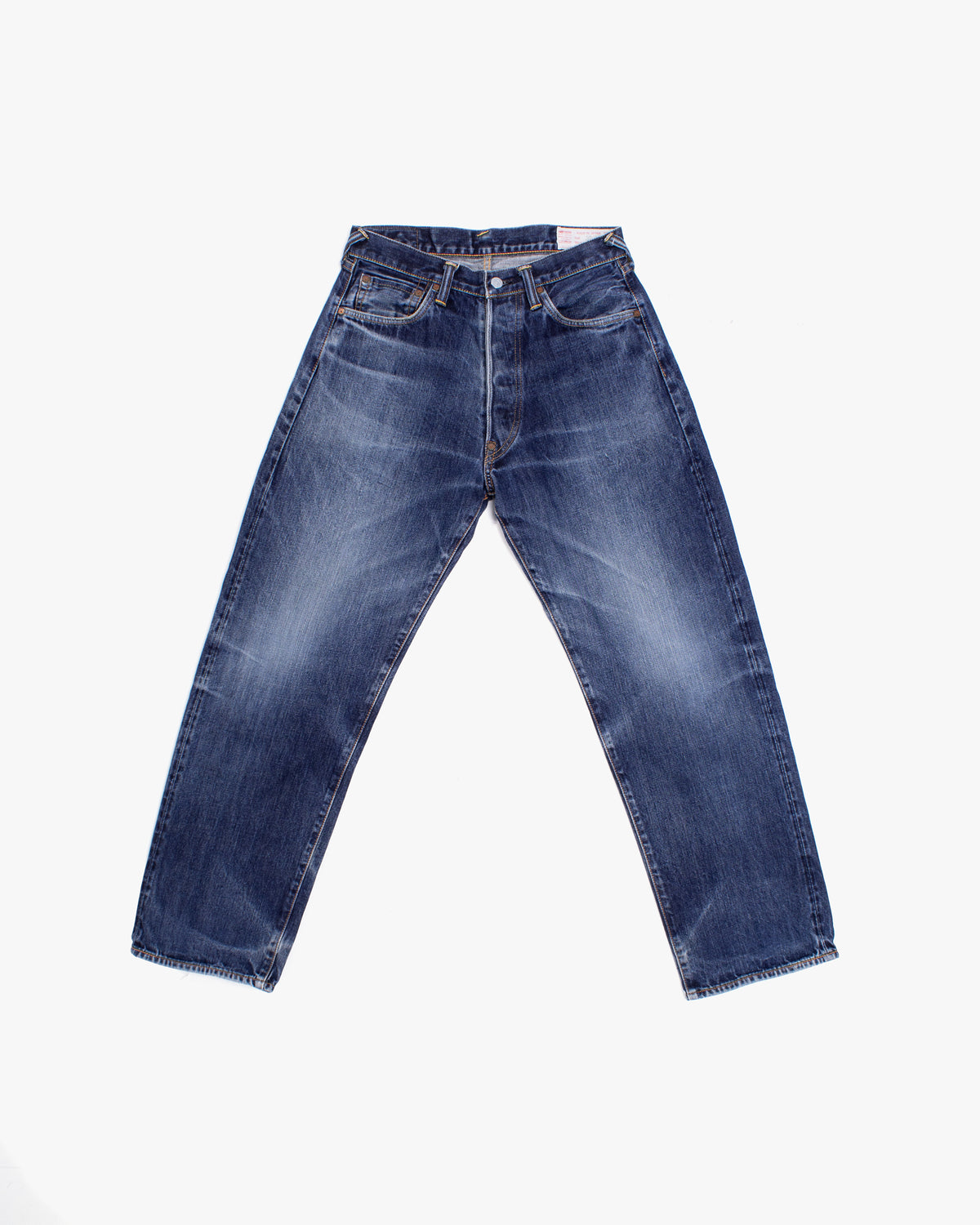Japanese Repro Denim Jeans, 30, Evisu, Faded Medium Wash Blue