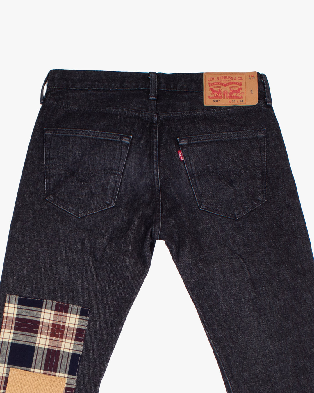 Kiriko Custom Patched Denim Jeans, Levi&