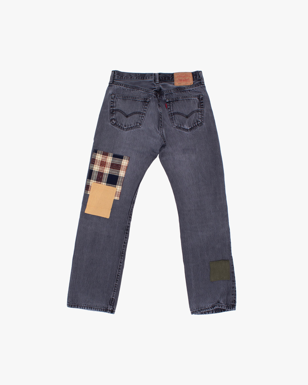 Kiriko Custom Patched Denim Jeans, Levi&