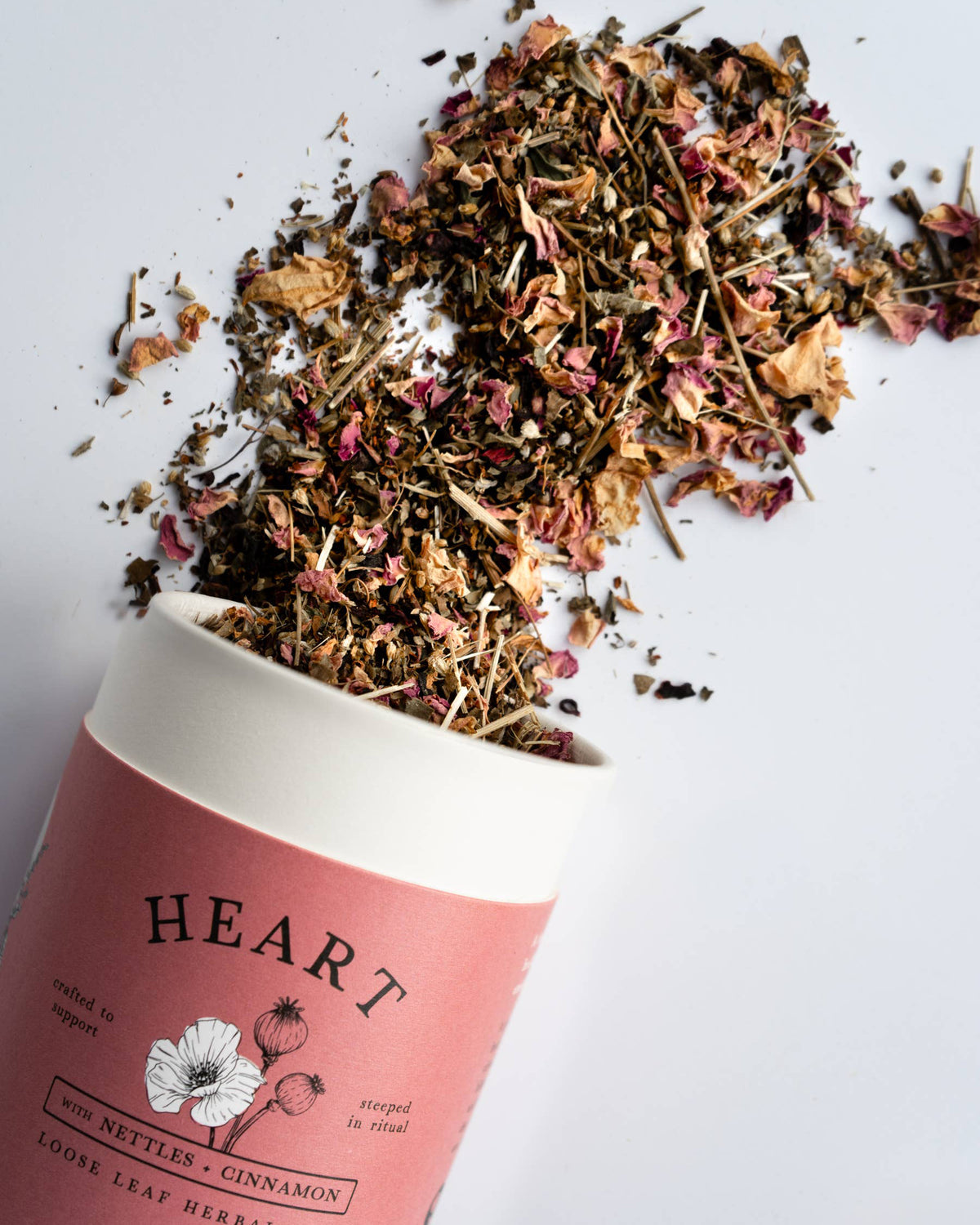 X Growing Up Rooted, Loose Leaf Tea, Heart