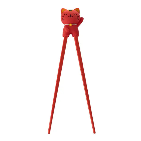 Urban Tokyo, Training Chopsticks, Red Lucky Cat