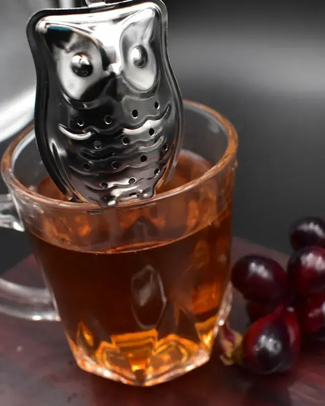 Magnifique Hearts, Owl Stainless Steel Tea Infuser