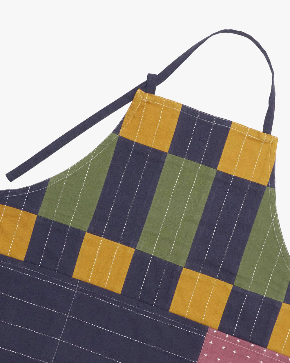 Anchal, Trellis Organic Cotton Bib Apron