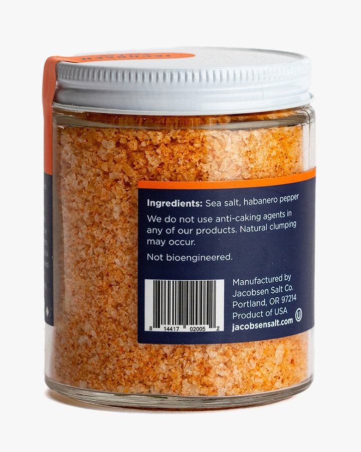 Jacobsen Salt, Habanero Salt, Infused Sea Salt