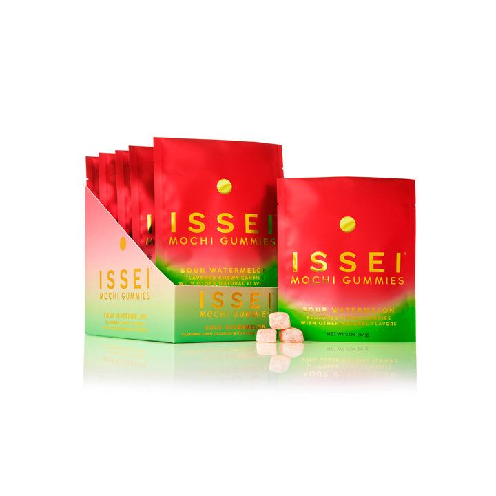 ISSEI Mochi Gummies, Sour Watermelon SMALL (2 oz)