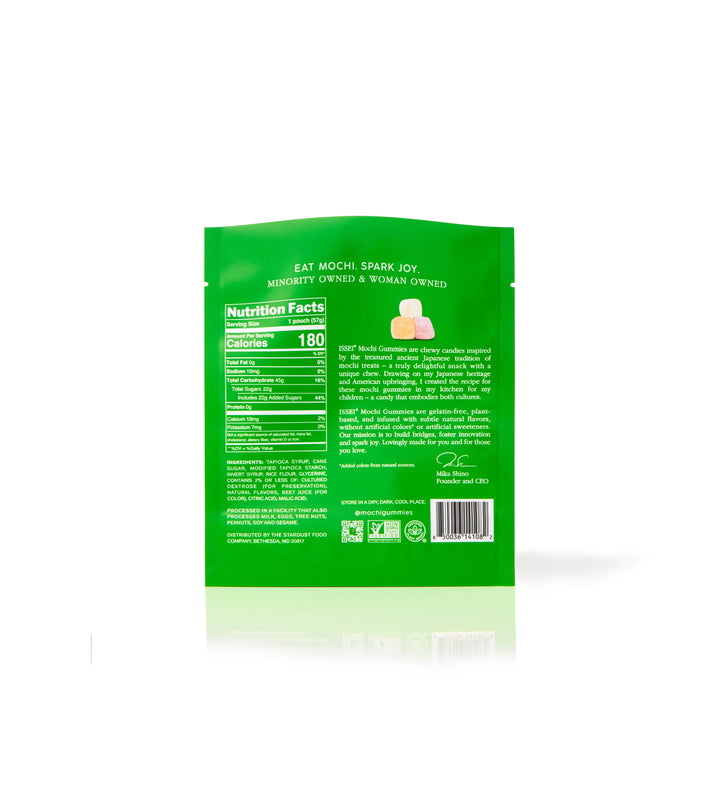 ISSEI Mochi Gummies, Sour Watermelon SMALL (2 oz)