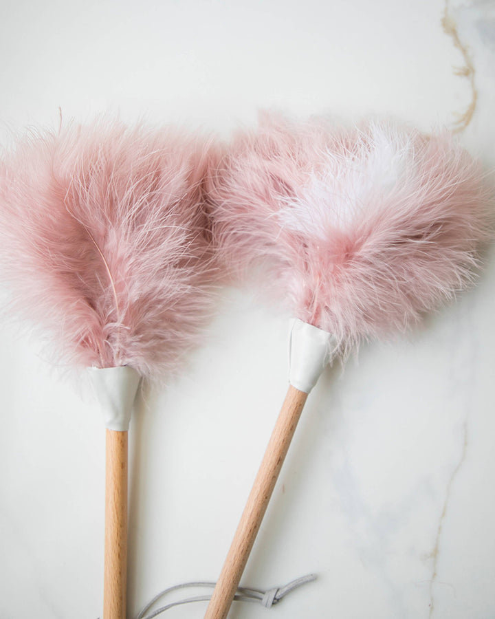 Fodory, Pink Ostrich Feather Duster