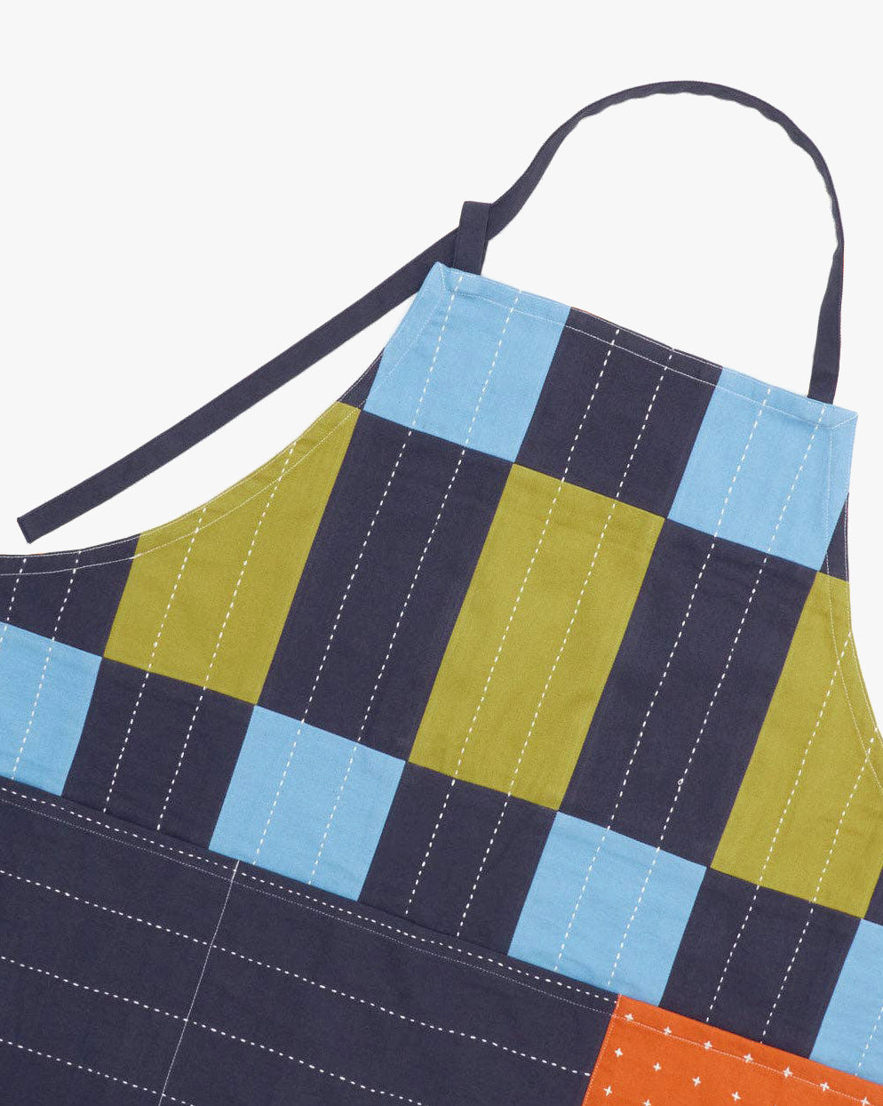 Anchal, Trellis Organic Cotton Bib Apron