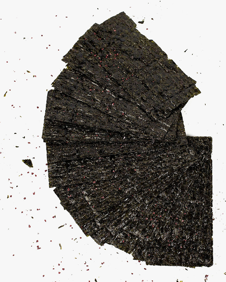 Umami Insider, Ariake Ryoshi Nori, Ume Plum Seasoned Roasted Nori Seaweed Snack