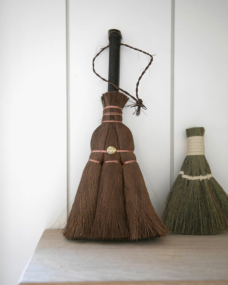Fodory, Large Table Palm Broom with Handle