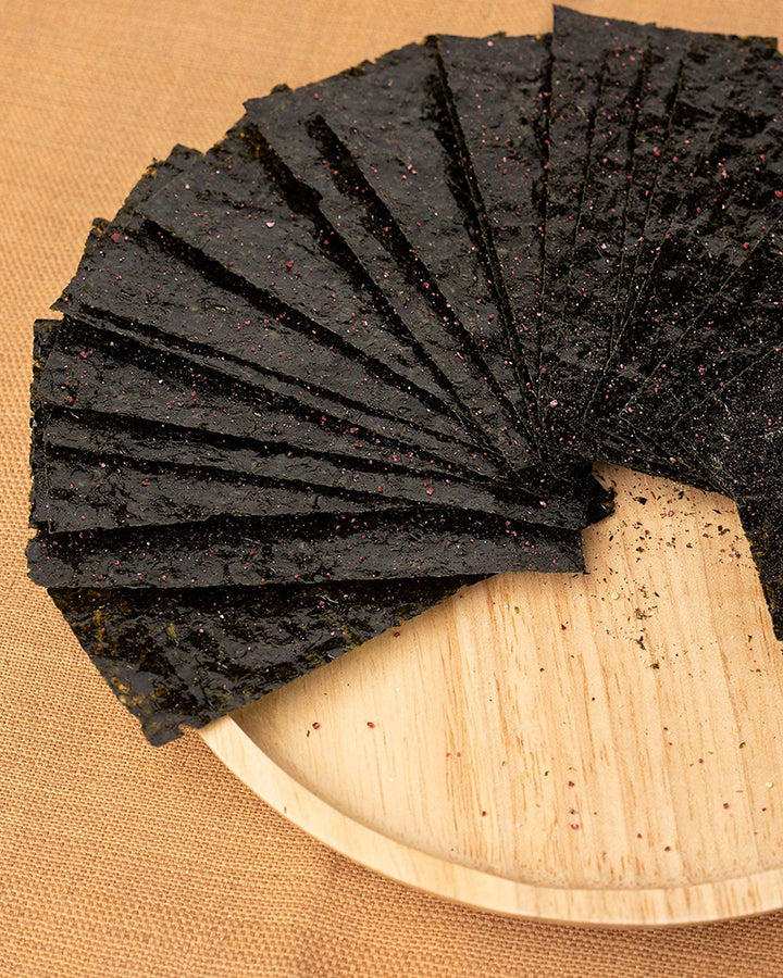 Umami Insider, Ariake Ryoshi Nori, Ume Plum Seasoned Roasted Nori Seaweed Snack