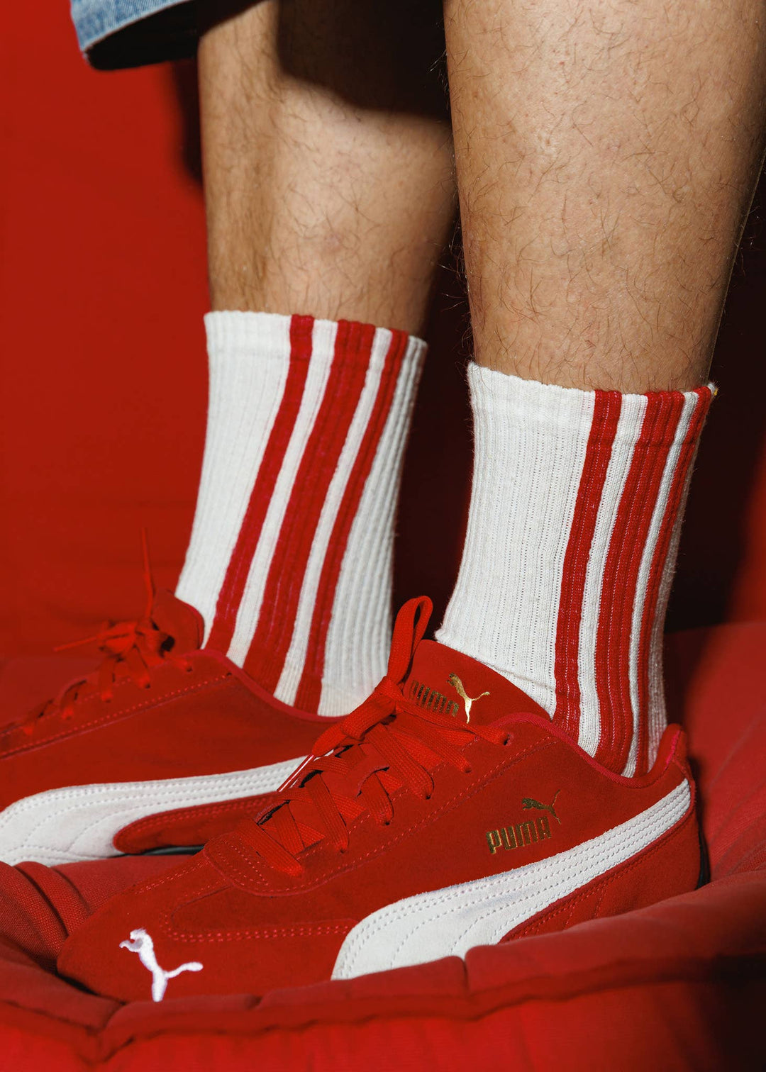 American Trench, Crew Socks, The Vertical Stripe