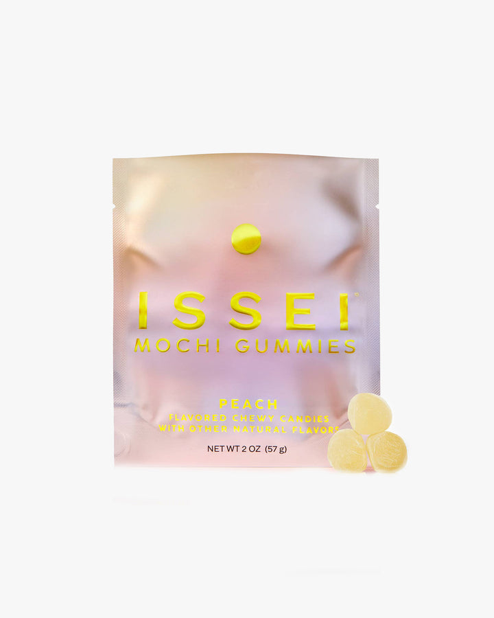 ISSEI Mochi Gummies, Peach SMALL (2 oz)