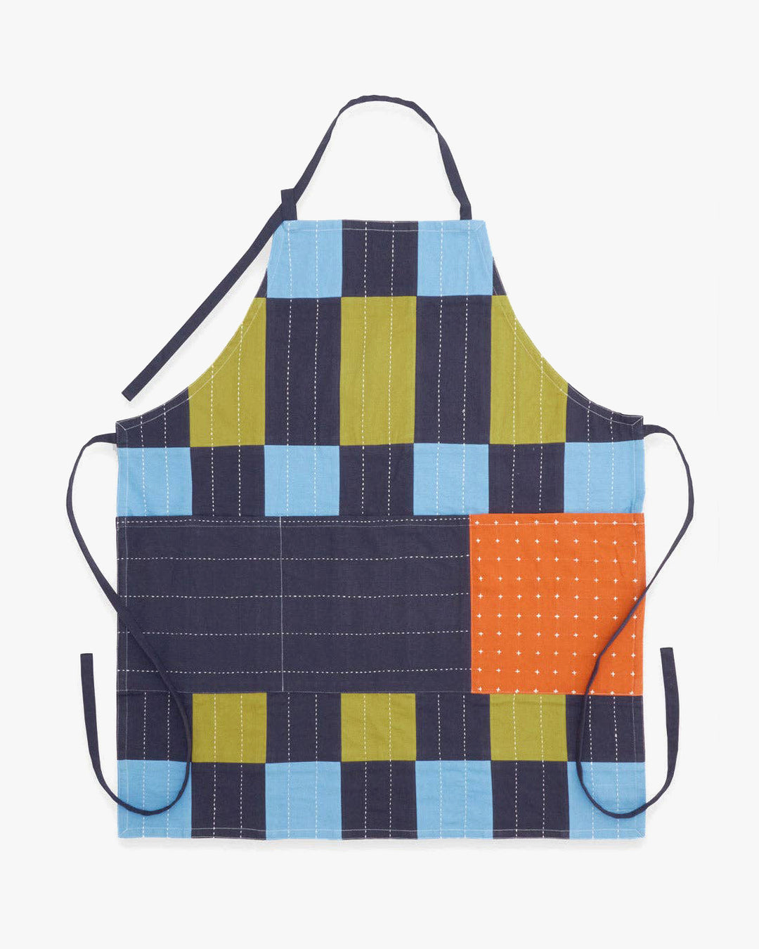 Anchal, Trellis Organic Cotton Bib Apron