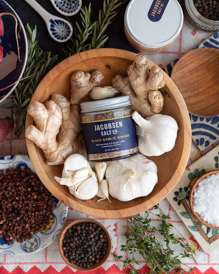 Jacobsen Salt, Black Garlic Ginger Salt