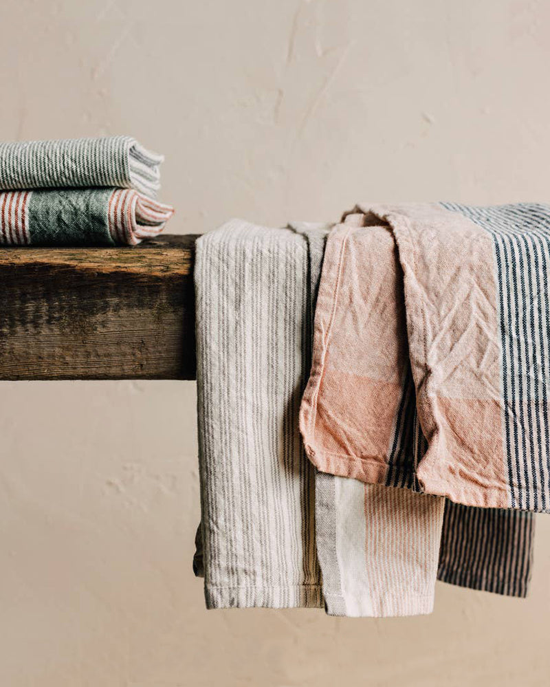 Danica Heirloom, Shadow Array Stripe Dishtowel, Set of 2