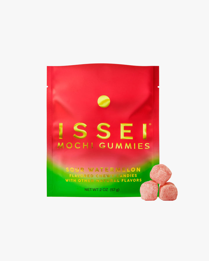 ISSEI Mochi Gummies, Sour Watermelon SMALL (2 oz)