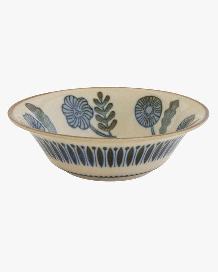 Bowl, Bisque, Kukka Lokki, Flower