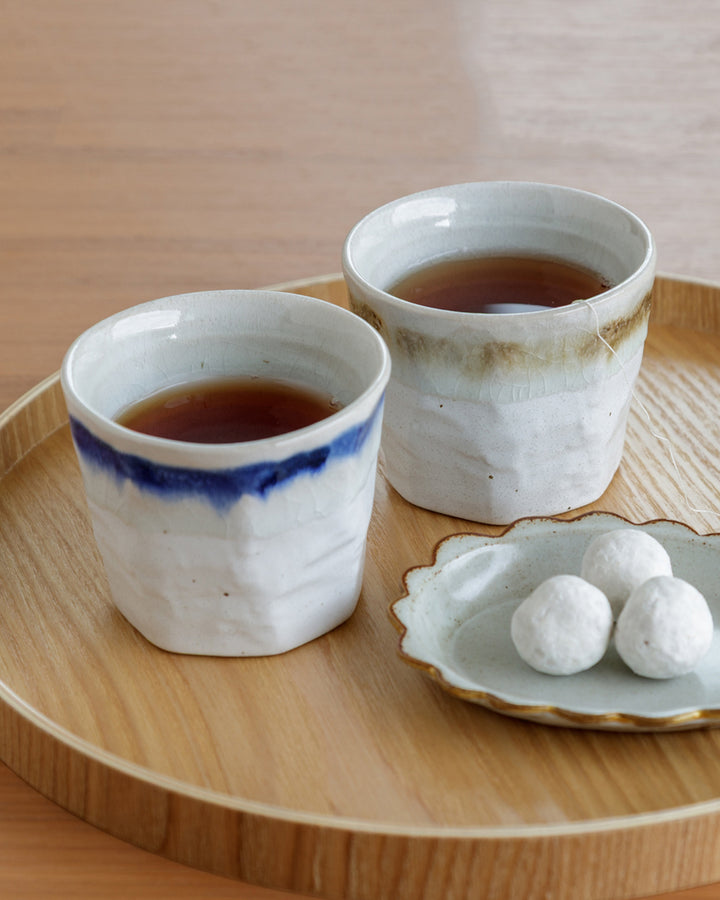 Yunomi Cup, Bisque, Sobachoko, Aone Series