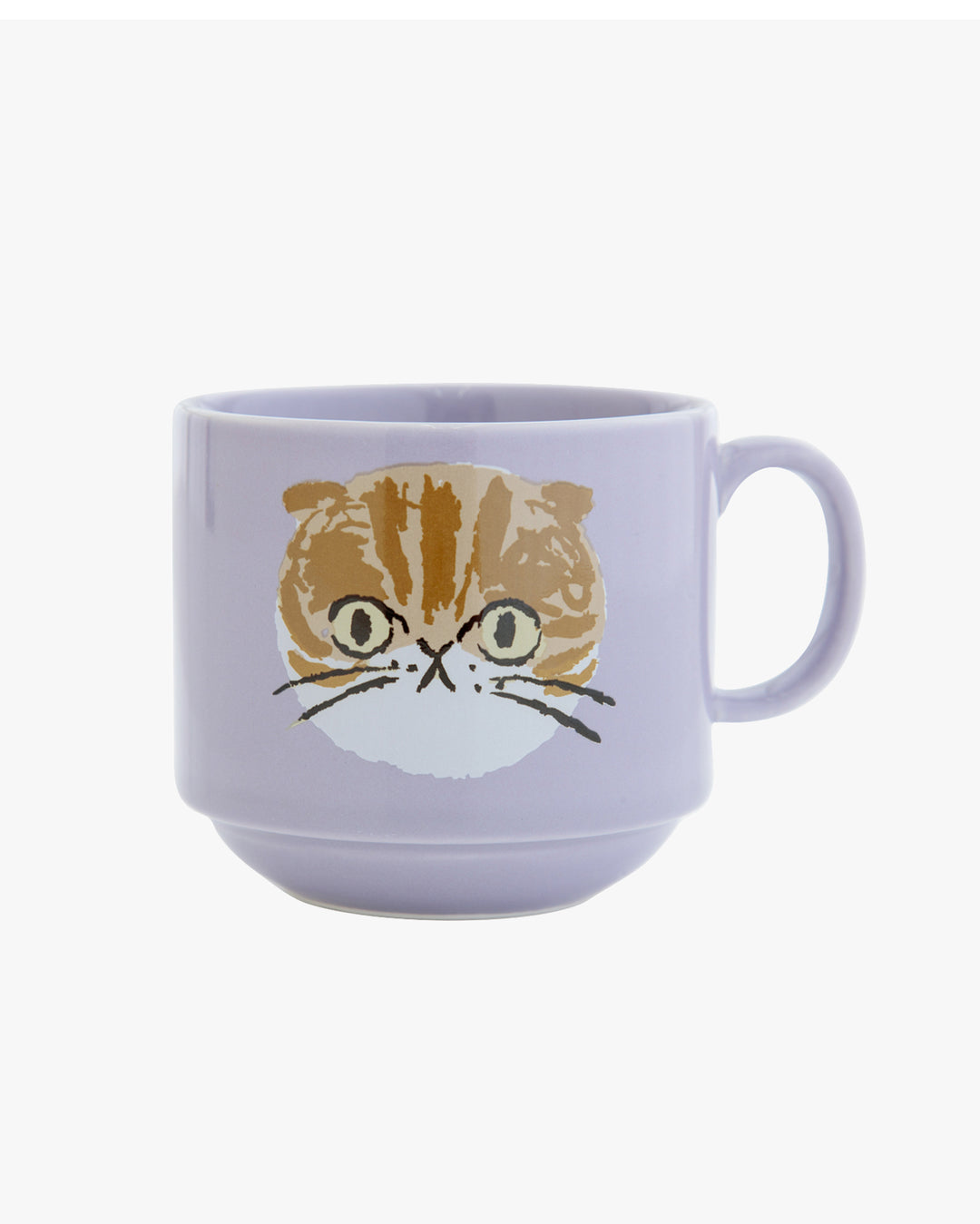 Mug Cup, Bisque, I Love Cat Series