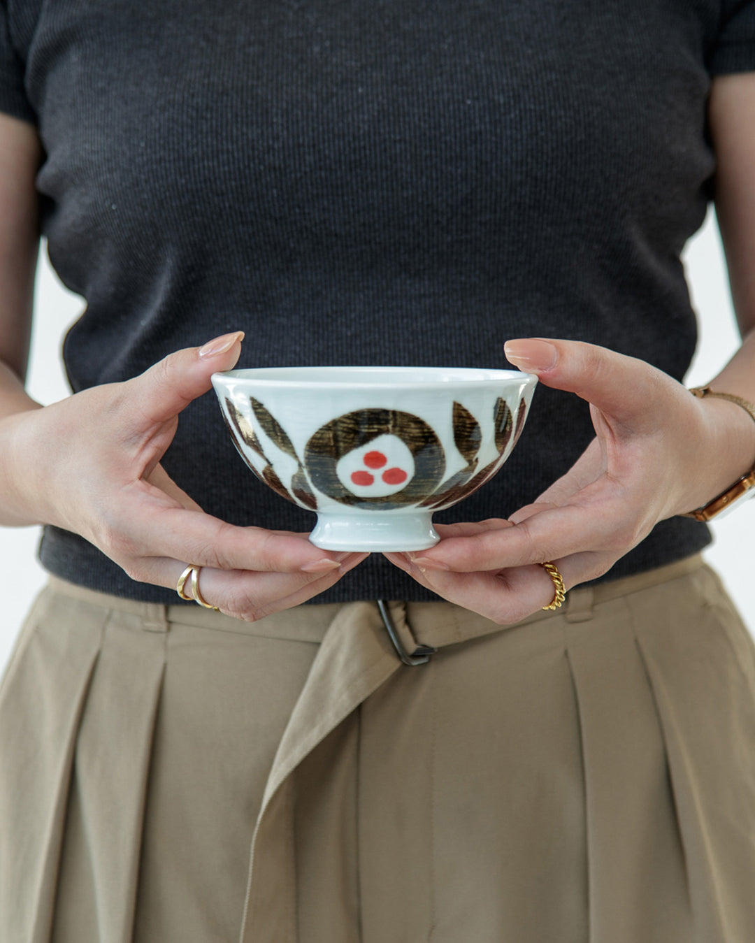 Hana Tsunagi Bowl, Bisque