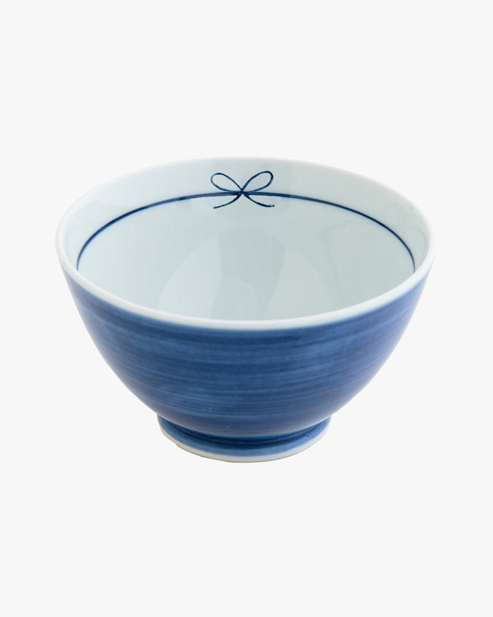 Pair of Rice Bowls, Bisque, Kadobe