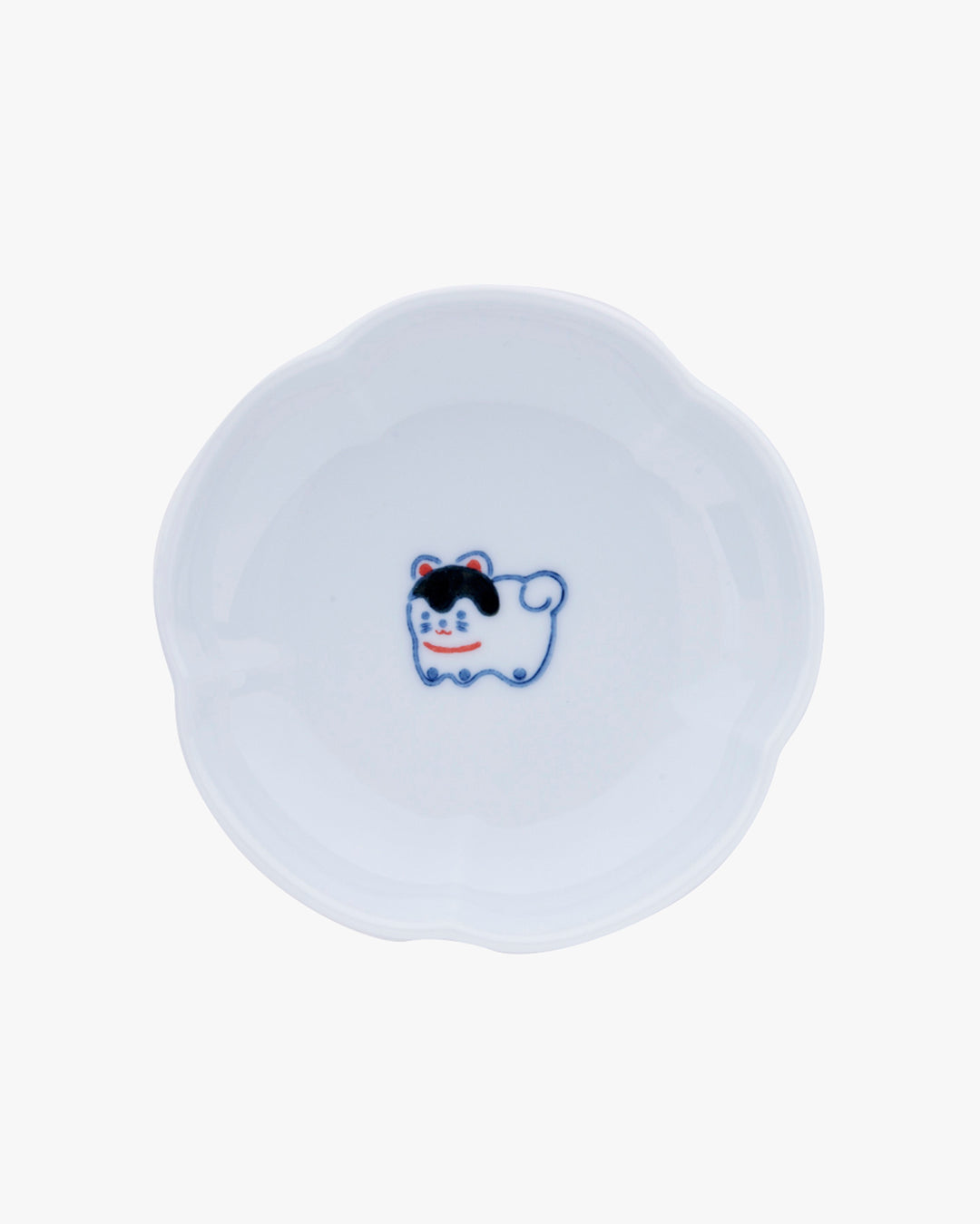 Mini Plate, Bisque, Nippon Ezara, Hariko