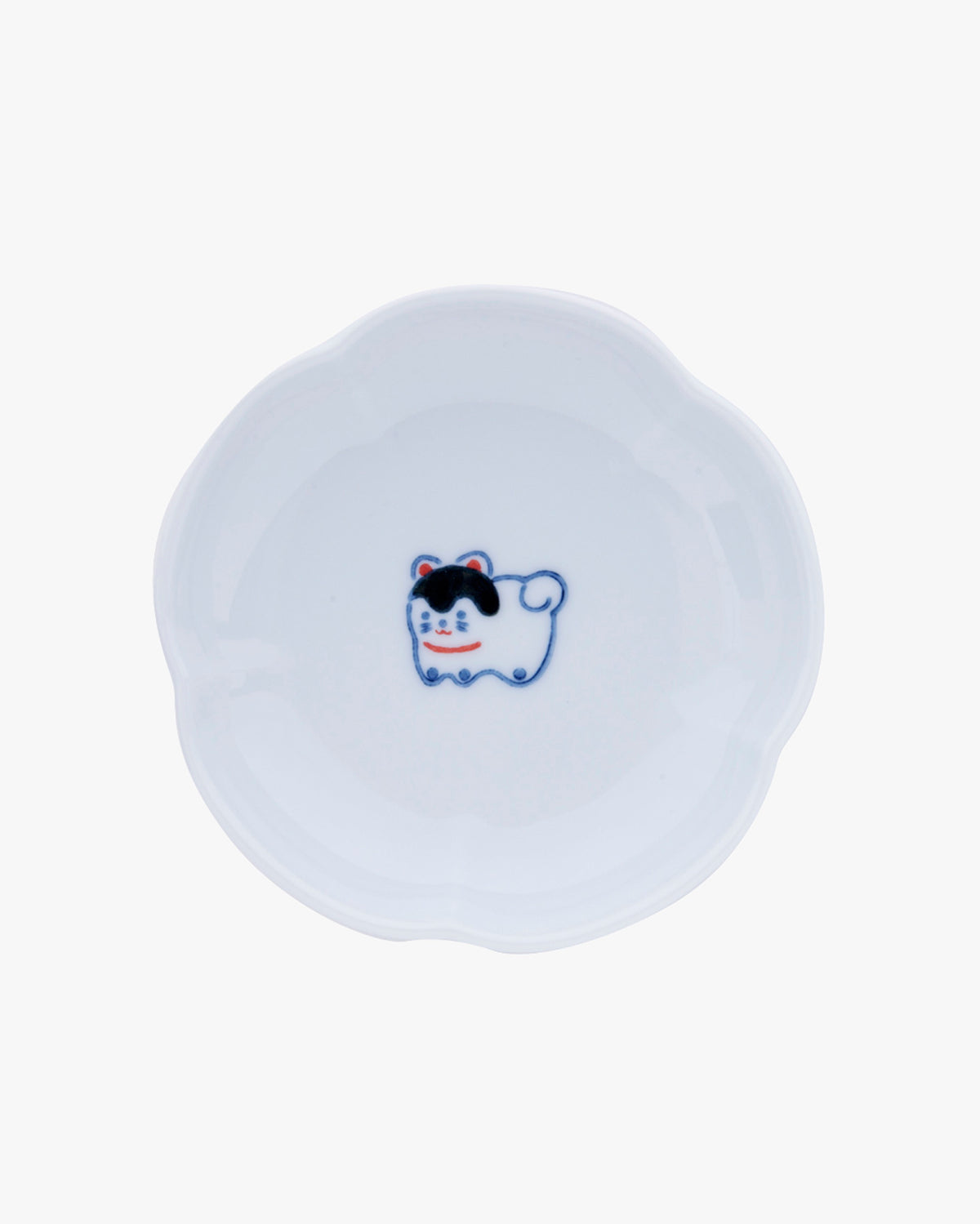 Mini Plate, Bisque, Nippon Ezara, Hariko