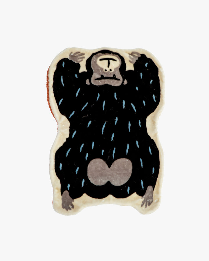 Momonga Plush Blanket, Bisque, Gorilla