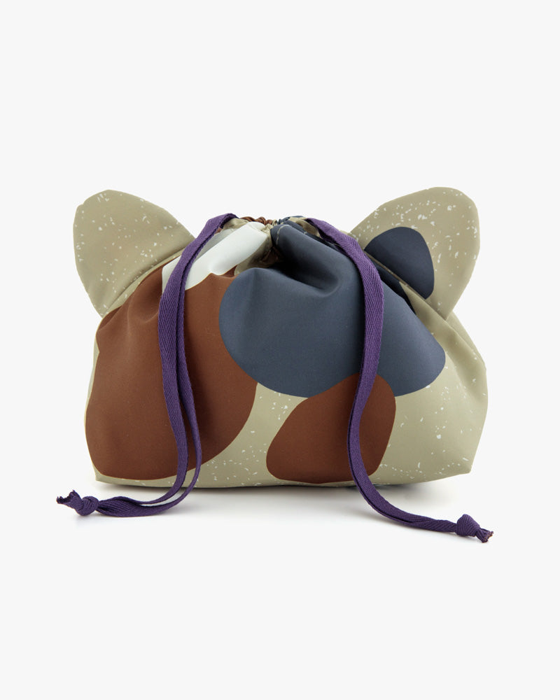 Lunch Bag/Kinchaku, Bisque, Momonga Series