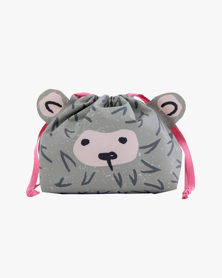 Lunch Bag/Kinchaku, Bisque, Momonga Series