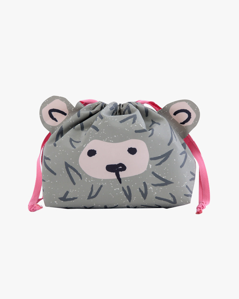 Lunch Bag/Kinchaku, Bisque, Momonga Series