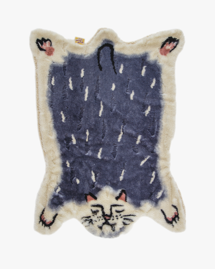 Momonga Plush Blanket, Bisque, Cat