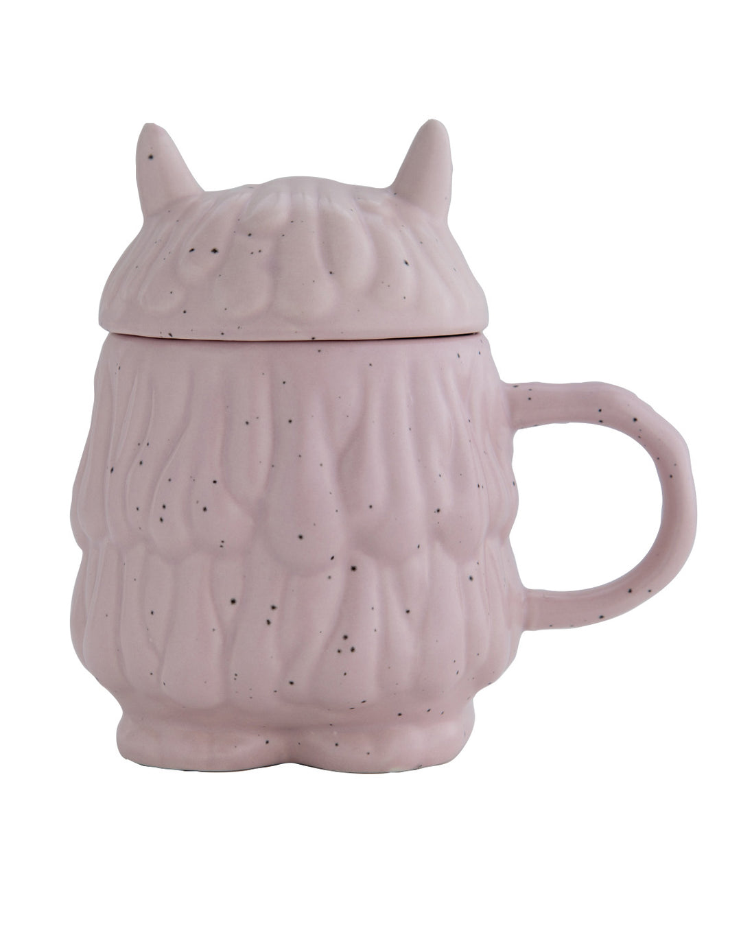 Mug with Lid, Bisque, I’m Monster