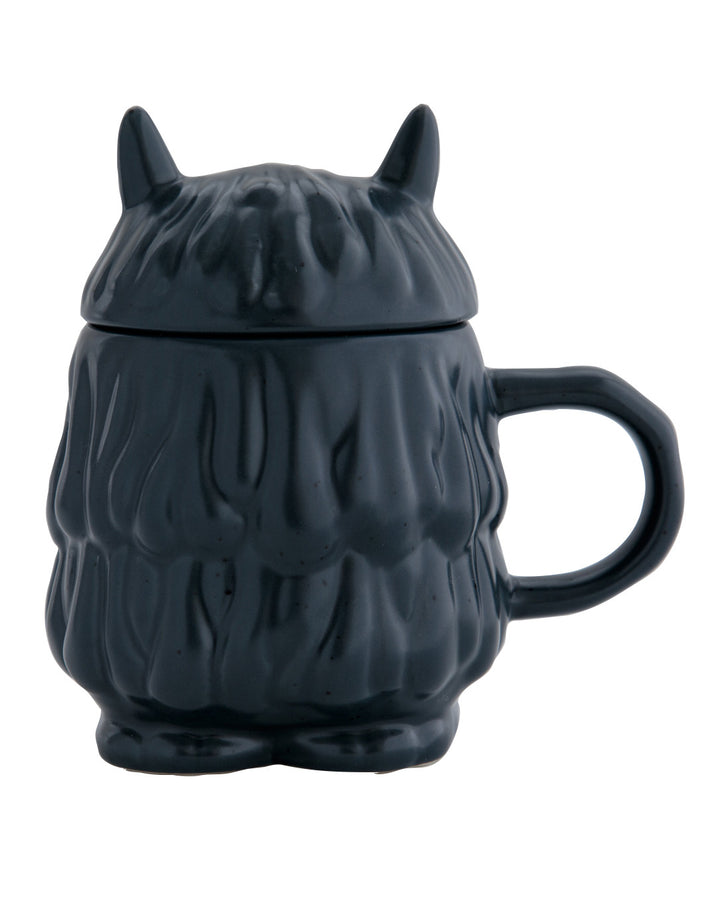Mug with Lid, Bisque, I’m Monster