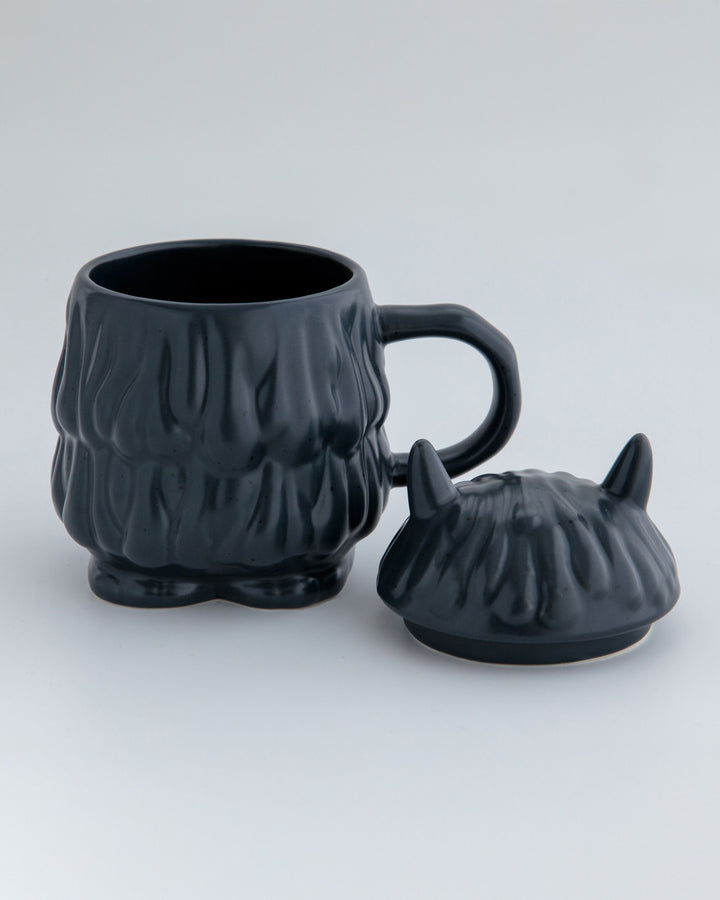 Mug with Lid, Bisque, I’m Monster