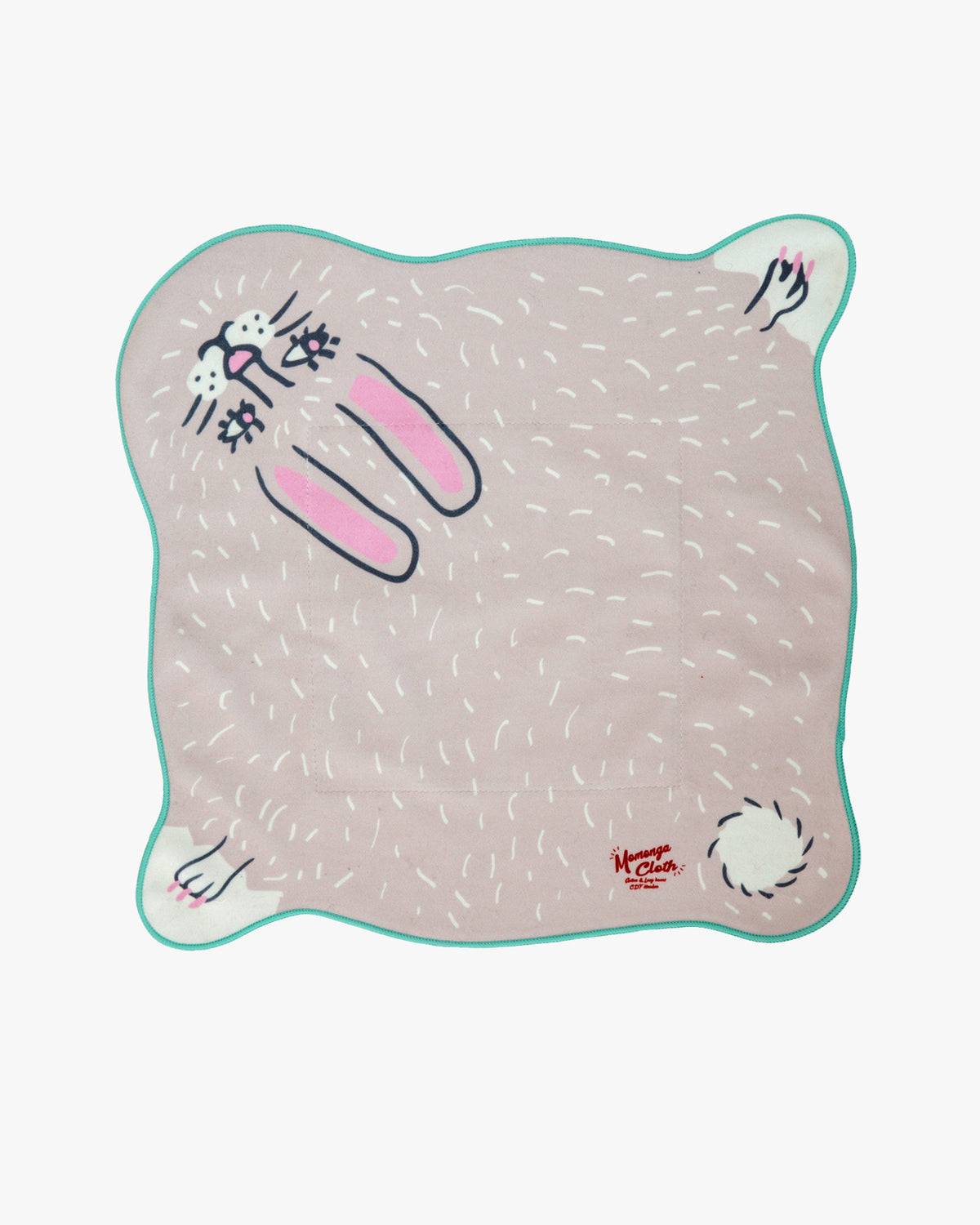 Lunch Bag/Velcro, Bisque, Momonga Series, Rabbit
