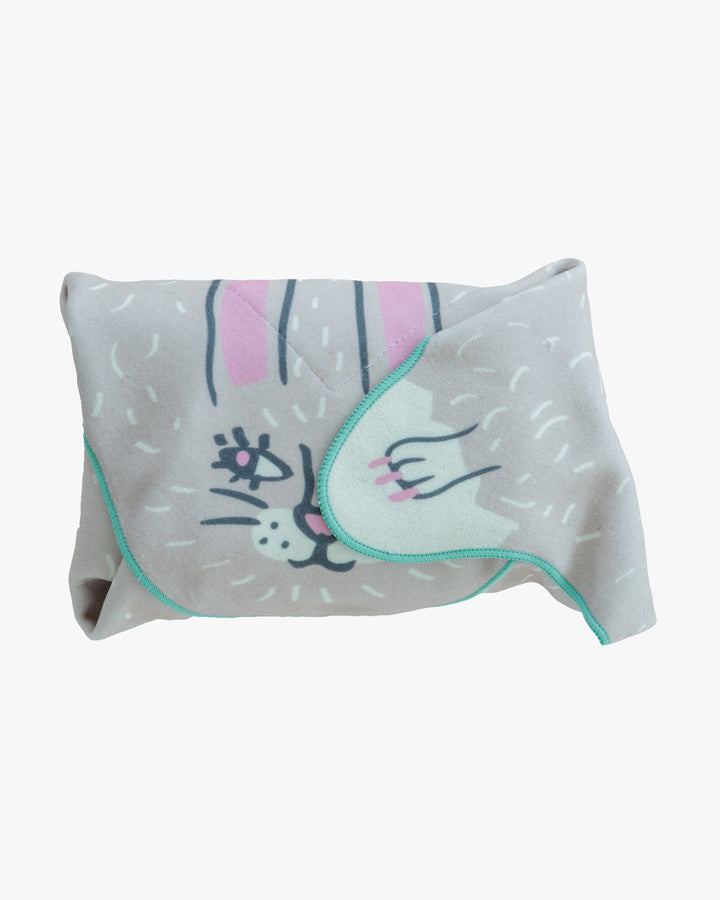 Lunch Bag/Velcro, Bisque, Momonga Series, Rabbit