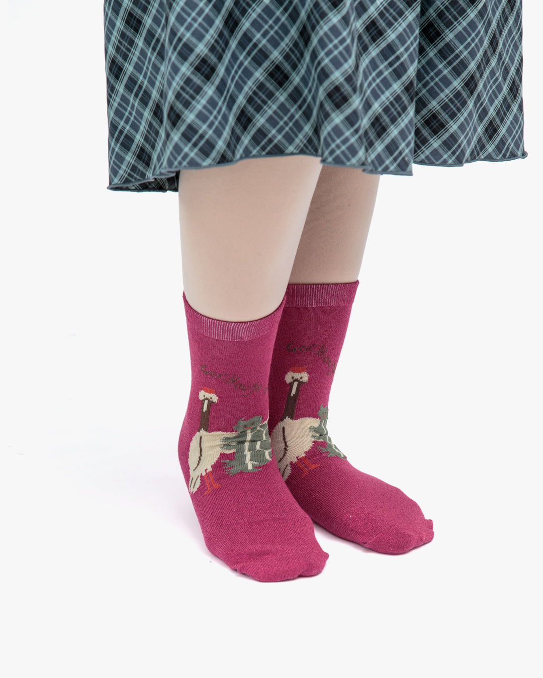 Socks, Bisque, CDF Etendue, Crane &amp; Turtle Socks, Pink