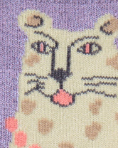 Bisque, CDF Etendue, Gao Leopard Socks, Purple